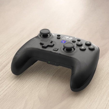 Manette - Nintendo Switch 2 - Horipad Turbo - Sans fil - Noir et transparent - Bouton C/Assign