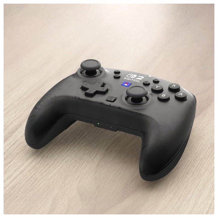 Manette - Nintendo Switch 2 - Horipad Turbo - Sans fil - Noir et transparent - Bouton C/Assign Manette - Nintendo Switch 2 - Horipad Turbo - Sans fil - Noir et transparent - Bouton C/Assign