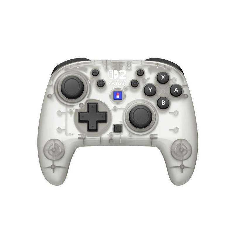 Manette - Nintendo Switch 2 - Horipad Turbo Frost - Sans fil - Blanc e