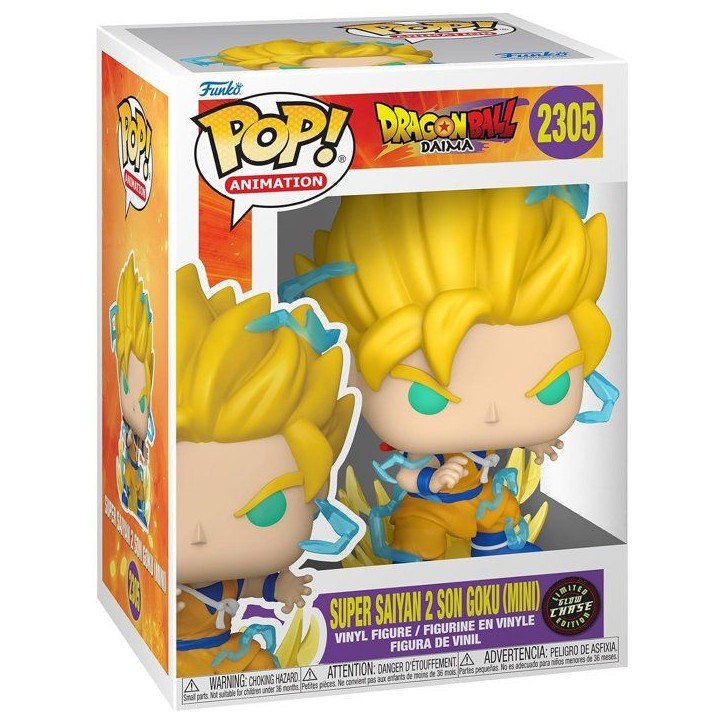Figurine Funko Pop! - Animation Dragon Ball Daima - Super Saiyan Son Goku Mini n°2305 Figurine Funko Pop! - Animation Dragon Ball Daima - Super Saiyan Son Goku Mini n°2305