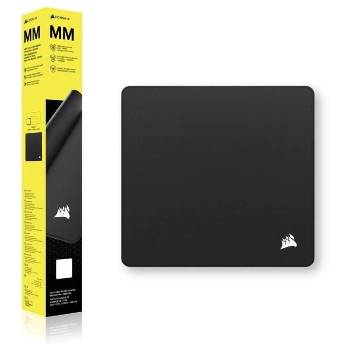 Tapis de souris Gamer - Corsair - MM - Medium - Noir Tapis de souris Gamer - Corsair - MM - Medium - Noir