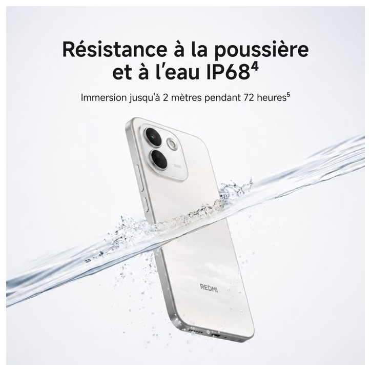 Smartphone - XIAOMI - Redmi Note 17 Pro Max 5G - 8Go RAM - 256Go - Noir