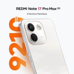Smartphone - XIAOMI - Redmi Note 17 Pro Max 5G - 8Go RAM - 256Go - Vert