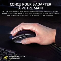 Souris Gamer - Sans Fil - Corsair - HARPOON v2 WIRELESS 26K DPI - Noir