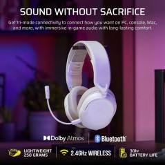 Casque Gaming - Corsair - HS35 V3 - Blanc Sans Fil