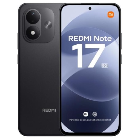 Smartphone - XIAOMI - Redmi Note 17 5G - 6Go RAM - 128Go - Noir