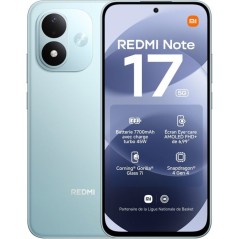 Smartphone - XIAOMI - Redmi Note 17 5G - 6Go RAM - 128Go - Bleu