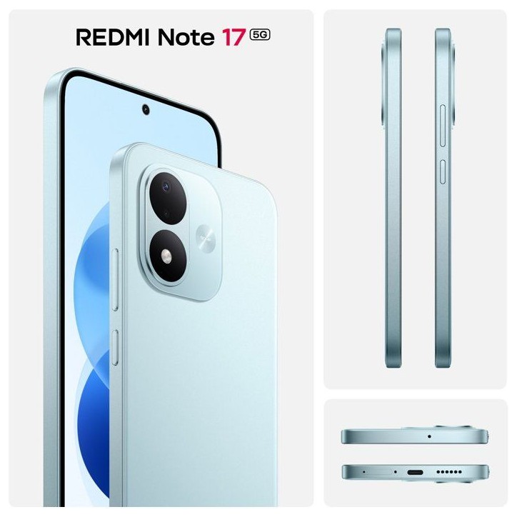 Smartphone - XIAOMI - Redmi Note 17 5G - 6Go RAM - 128Go - Bleu
