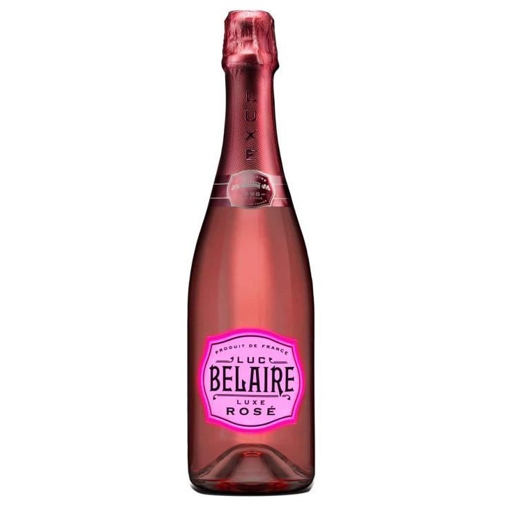 Luc Belaire Luxe Rosé fantôme - Vin effervescent -75 cl