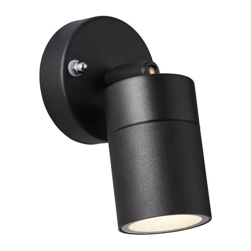 Applique extérieure - JANDY - noir - métal/verre - GU10 LED max 28W