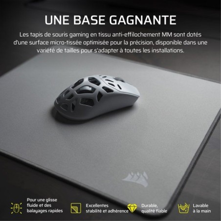 Tapis de souris Gamer - Corsair - MM - Extended XL - Gris