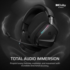 Casque Gaming - Corsair - VOID MAX WL v2 - Carbon Sans Fil