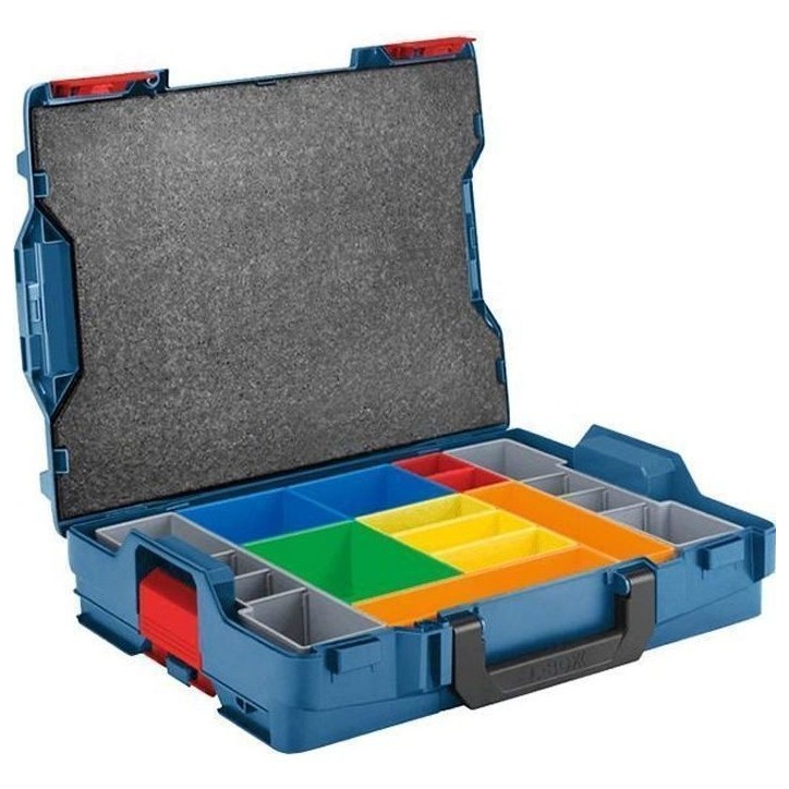 Coffret de transport - BOSCH PROFESSIONAL - L-BOXX 102 - 12 casiers - Flexible - Compatible Sortimo Coffret de transport - BOSCH PROFESSIONAL - L-BOXX 102 - 12 casiers - Flexible - Compatible Sortimo