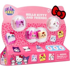 Clickeez Hello Kitty 7-Pack - jouet collection - GOLIATH - licence Hel