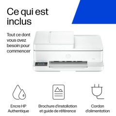 Imprimante tout-en-un HP Envy 6530 Jet d'encre couleur - Copie Scan -