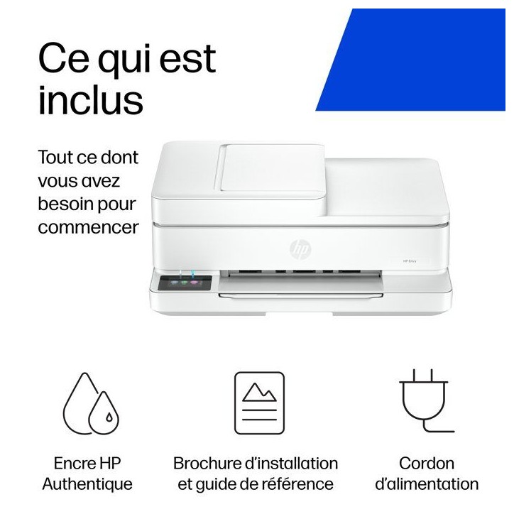 Imprimante tout-en-un HP Envy 6530 Jet d'encre couleur - Copie Scan - Recto verso automatique Imprimante tout-en-un HP Envy 6530 Jet d'encre couleur - Copie Scan - Recto verso automatique