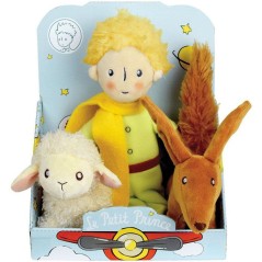 Coffret de peluches - Le Petit Prince - JEMINI - 3 personnages - Ultra douces - Des la naissance