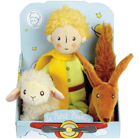 Coffret de peluches - Le Petit Prince - JEMINI - 3 personnages - Ultra douces - Des la naissance