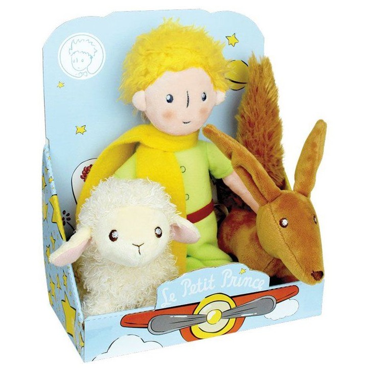 Coffret de peluches - Le Petit Prince - JEMINI - 3 personnages - Ultra douces - Des la naissance