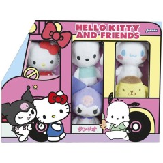 Coffret de peluches - Hello Kitty et ses amis - JEMINI - 5 personnages