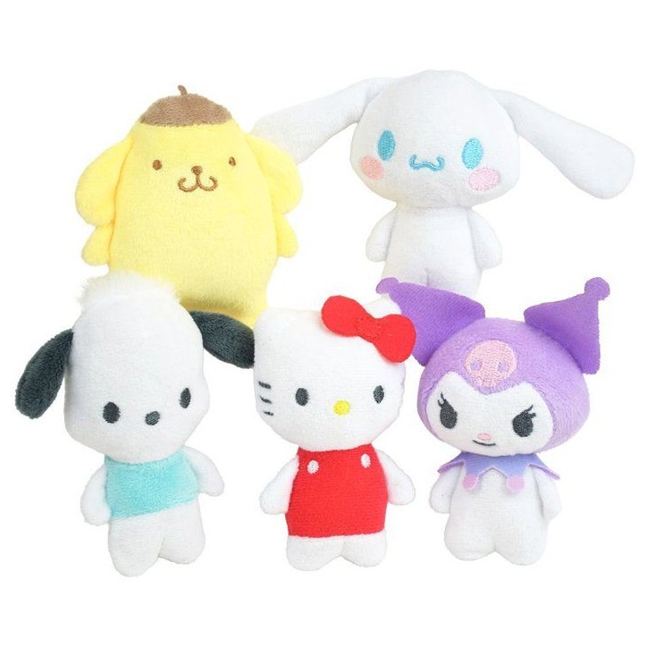 Coffret de peluches - Hello Kitty et ses amis - JEMINI - 5 personnages - Collection - Des la naissance Coffret de peluches - Hello Kitty et ses amis - JEMINI - 5 personnages - Collection - Des la naissance