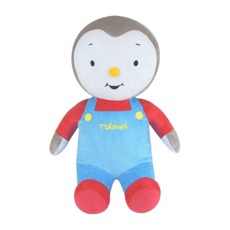 Peluche géante XXL - T'Choupi - JEMINI - 65 cm - Grande taille - Lava