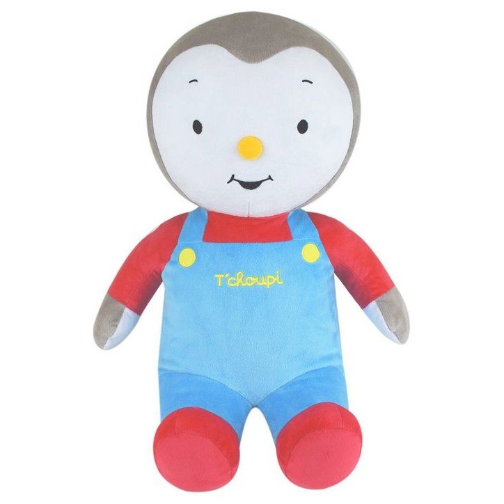 Peluche géante XXL - T'Choupi - JEMINI - 65 cm - Grande taille - Lavable en machine Peluche géante XXL - T'Choupi - JEMINI - 65 cm - Grande taille - Lavable en machine