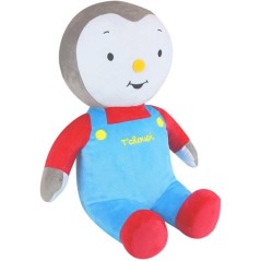 Peluche géante XXL - T'Choupi - JEMINI - 65 cm - Grande taille - Lavable en machine