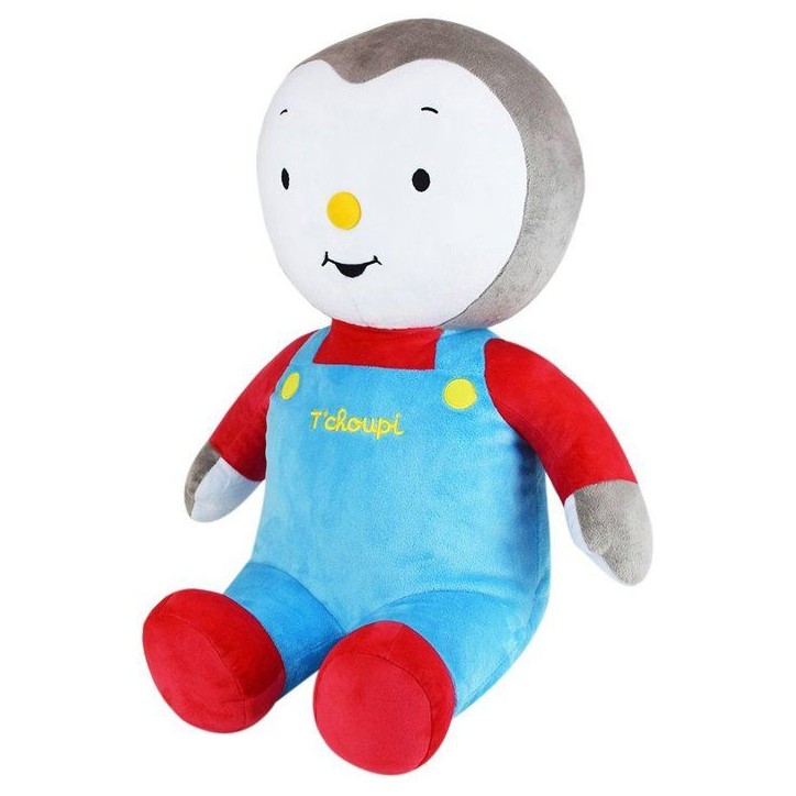 Peluche géante XXL - T'Choupi - JEMINI - 65 cm - Grande taille - Lavable en machine Peluche géante XXL - T'Choupi - JEMINI - 65 cm - Grande taille - Lavable en machine