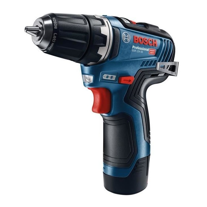 Bosch - Perceuse-visseuse sans fil 12 V 35 Nm sans batterie ni chargeur dans une boîte en carton - GSR 12V-35 Professional Bosch - Perceuse-visseuse sans fil 12 V 35 Nm sans batterie ni chargeur dans une boîte en carton - GSR 12V-35 Professional