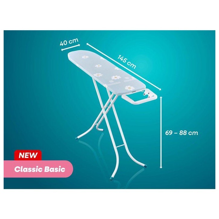 Table a repasser - LEIFHEIT - Classic S Basic 76193 - Surface 110 x 30 cm - Hauteur réglable Table a repasser - LEIFHEIT - Classic S Basic 76193 - Surface 110 x 30 cm - Hauteur réglable