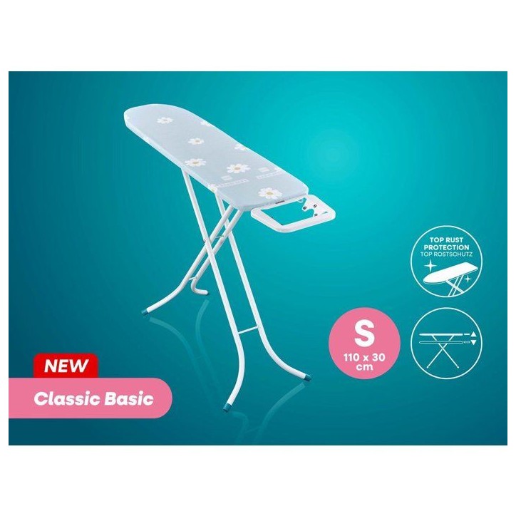 Table a repasser - LEIFHEIT - Classic S Basic 76193 - Surface 110 x 30 cm - Hauteur réglable Table a repasser - LEIFHEIT - Classic S Basic 76193 - Surface 110 x 30 cm - Hauteur réglable