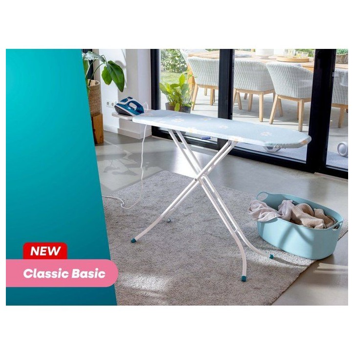Table a repasser - LEIFHEIT - Classic S Basic 76193 - Surface 110 x 30 cm - Hauteur réglable Table a repasser - LEIFHEIT - Classic S Basic 76193 - Surface 110 x 30 cm - Hauteur réglable