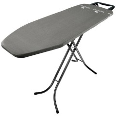 Table a repasser - LEIFHEIT - Classic M Black 76201 - Surface 120 x 38 cm - Design anthracite