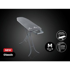 Table a repasser - LEIFHEIT - Classic M Black 76201 - Surface 120 x 38