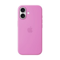 APPLE iPhone 17 - Coque en silicone avec MagSafe - Lavande électrique