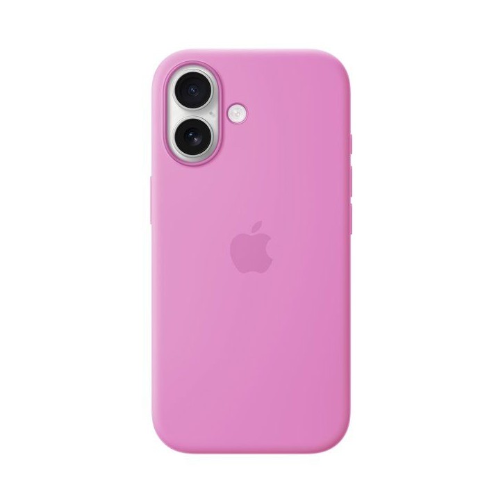 APPLE iPhone 17 - Coque en silicone avec MagSafe - Lavande électrique