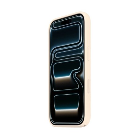 APPLE iPhone 17 Pro - Coque en silicone avec MagSafe - Vanille