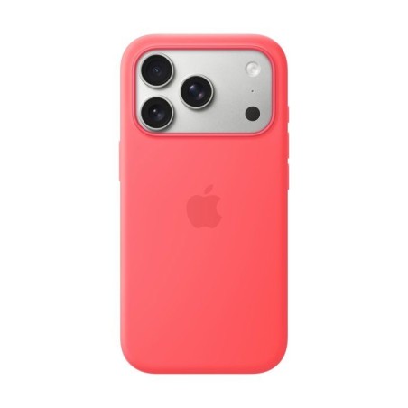 APPLE iPhone 17 Pro - Coque en silicone avec MagSafe - Goyave éclatan