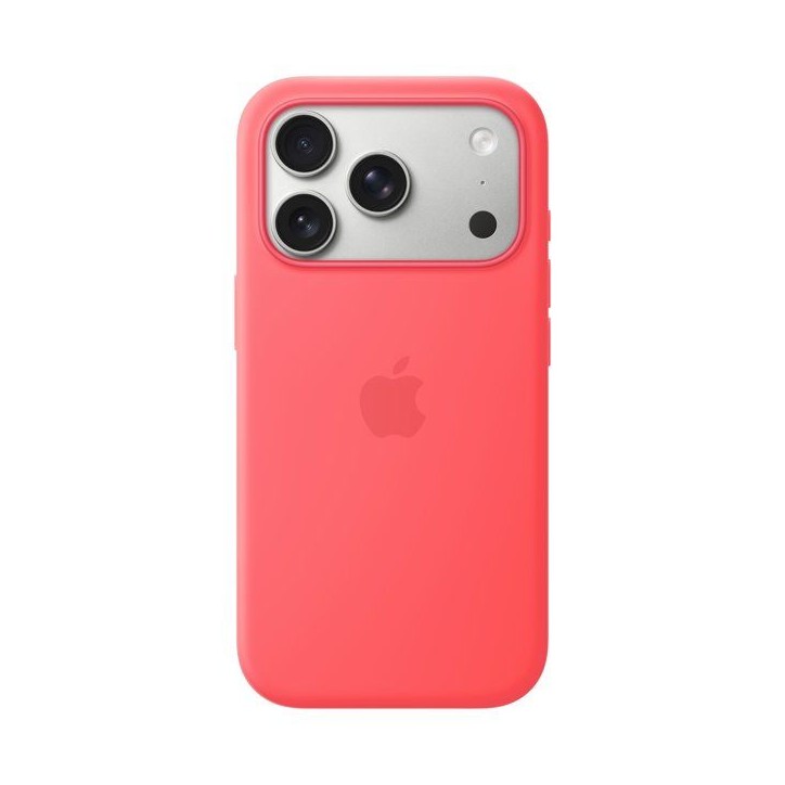 APPLE iPhone 17 Pro - Coque en silicone avec MagSafe - Goyave éclatante