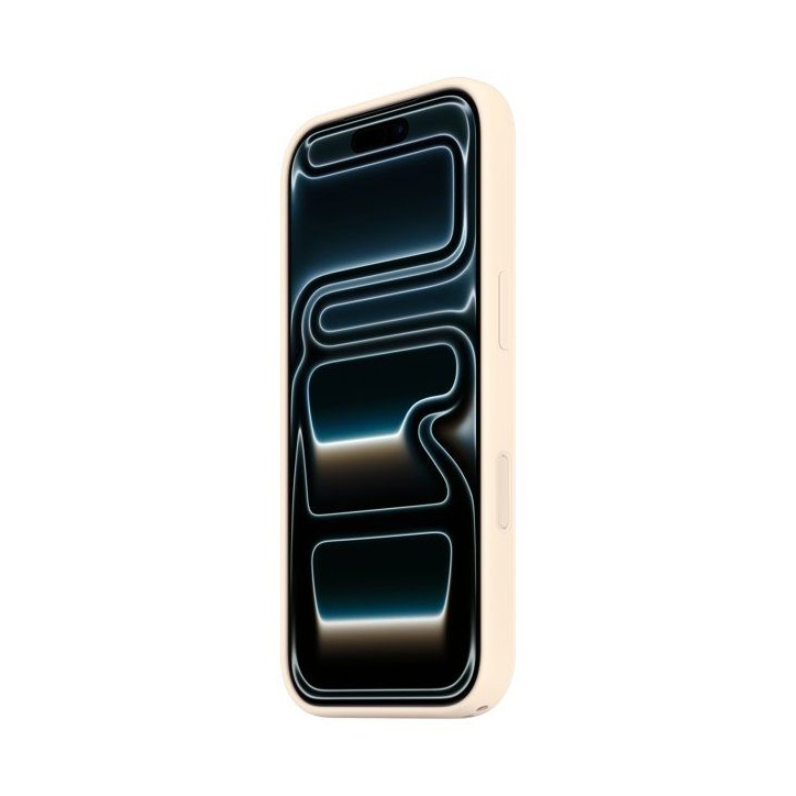 APPLE iPhone 17 Pro Max - Coque en silicone avec MagSafe - Vanille