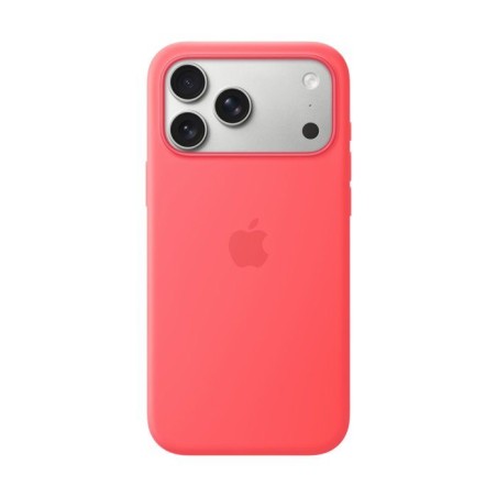 APPLE iPhone 17 Pro Max - Coque en silicone avec MagSafe - Goyave écl