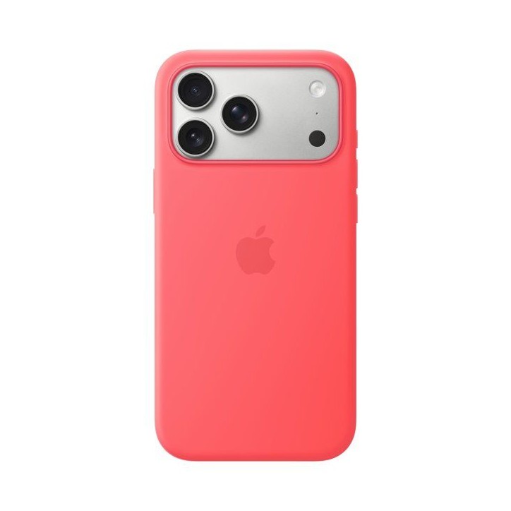 APPLE iPhone 17 Pro Max - Coque en silicone avec MagSafe - Goyave éclatante