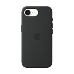 APPLE iPhone 17e - Coque en silicone avec MagSafe - Noir