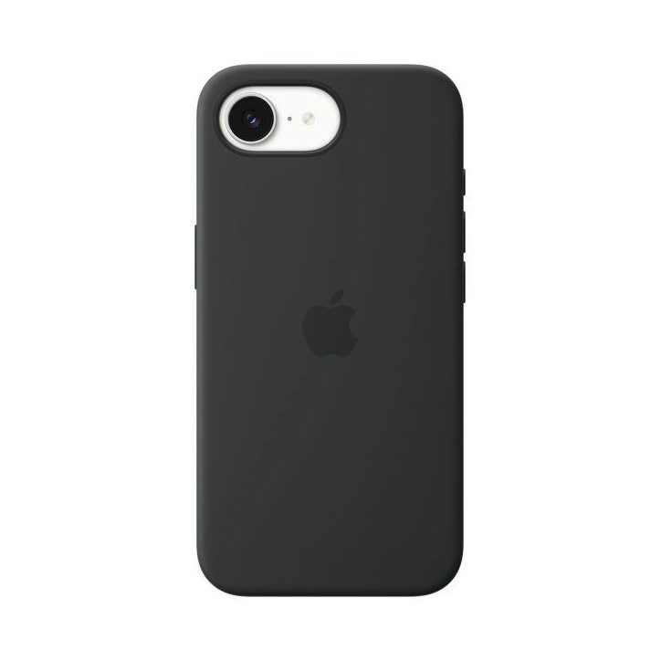 APPLE iPhone 17e - Coque en silicone avec MagSafe - Noir