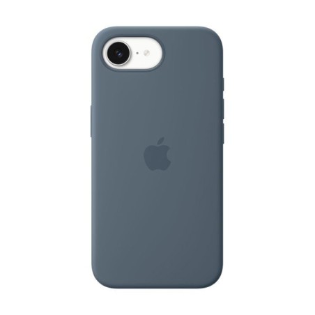 APPLE iPhone 17e - Coque en silicone avec MagSafe - Bleu ancre