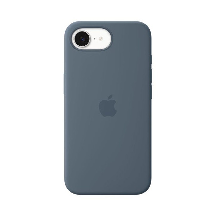 APPLE iPhone 17e - Coque en silicone avec MagSafe - Bleu ancre