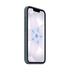 APPLE iPhone 17e - Coque en silicone avec MagSafe - Bleu ancre