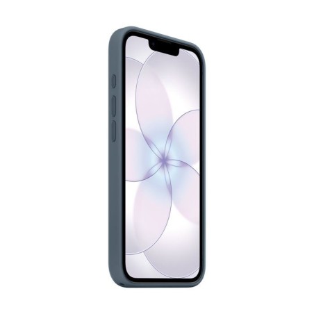 APPLE iPhone 17e - Coque en silicone avec MagSafe - Bleu ancre