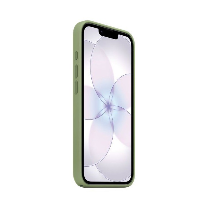 APPLE iPhone 17e - Coque en silicone avec MagSafe - Mousse claire